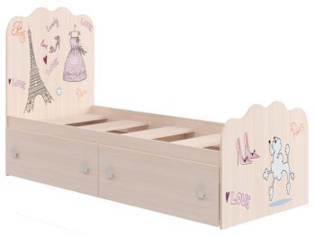 Кровать Кр-18 Париж(в) в Карасуке - mebel154.com