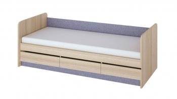 Кровать Индиго с 3-я ящиками ПМ-145.15 в Карасуке - mebel154.com