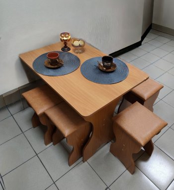 Обеденная зона Миссия (бук) в Карасуке - mebel154.com