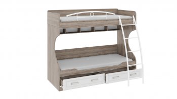 Кровать Прованс с металлической лестницей ТД-223.11.01 в Карасуке - mebel154.com