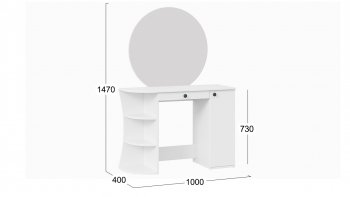 Стол туалетный «Соло» Тип 1 в Карасуке - mebel154.com
