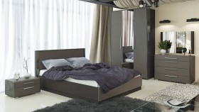 Двуспальная кровать с подъемным механизмом Наоми в Карасуке - mebel154.com