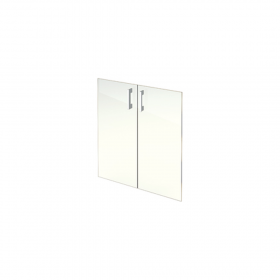 Комплект стеклянных дверей А-стл302 в Карасуке - mebel154.com