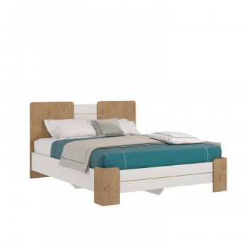 Кровать 1600(основание жёсткое) Амелия в Карасуке - mebel154.com