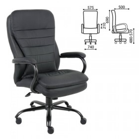 Кресло офисное BRABIX Heavy Duty HD-001 в Карасуке - mebel154.com