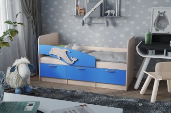 Кровать Дельфин 1.6 в Карасуке - mebel154.com