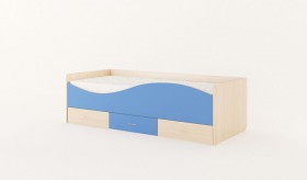 Кровать детская с ящиками Волна в Карасуке - mebel154.com