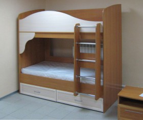 Кровать двухъярусная в Карасуке - mebel154.com