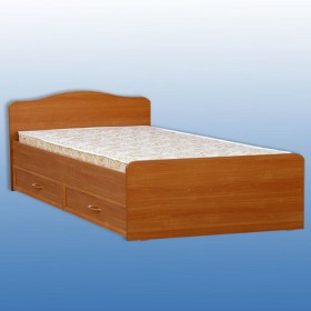 Кровать двуспальная с ящиками в Карасуке - mebel154.com