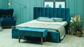Кровать 1600  Юнона с ПМ в Карасуке - mebel154.com