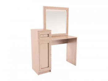 Амелия модуль 8 туалетный столик с зеркалом в Карасуке - mebel154.com