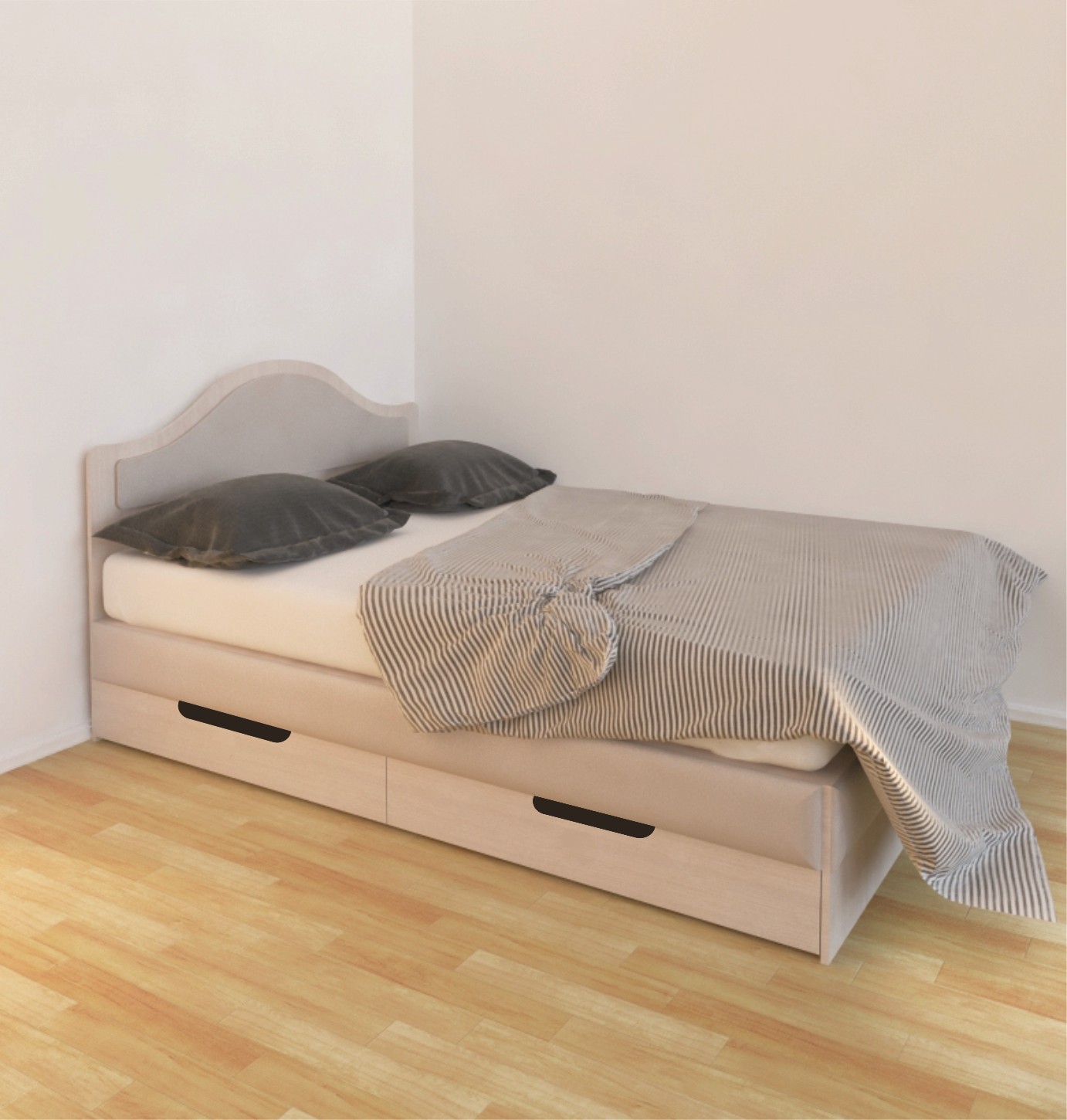 Кровать Монако в Карасуке - mebel154.com