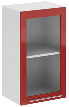 Олива ПС 300 шкаф верхний стекло в Карасуке - mebel154.com