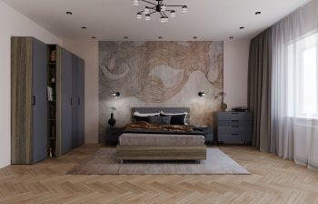 Спальный гарнитур Борнео в Карасуке - mebel154.com