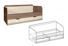 Сенди кровать с ящиками в Карасуке - mebel154.com