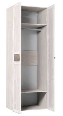 Шкаф для одежды 2-х дверный 54 Карина в Карасуке - mebel154.com
