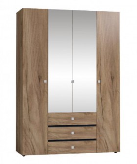 Шкаф для одежды 4-х дверный 555 Neo в Карасуке - mebel154.com