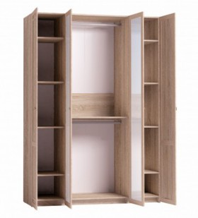 Шкаф для одежды 4-х дверный 60 Sherlock в Карасуке - mebel154.com