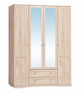 Шкаф для одежды 4-х дверный 9 Adele в Карасуке - mebel154.com