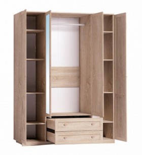 Шкаф для одежды 4-х дверный 9 Adele в Карасуке - mebel154.com
