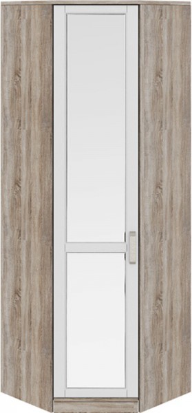 Шкаф угл с 1 зерк дверью левый/правый Прованc в Карасуке - mebel154.com